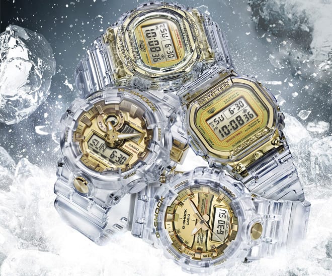 Casio Glacier Gold G-Shock Collection - Not Sapphire case But it