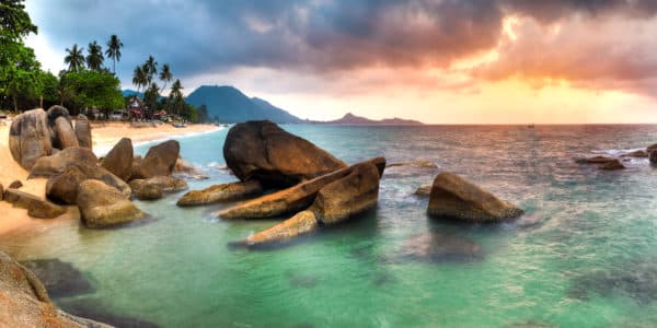 Sunrise on Lamai, one of Samui’s many iconic beaches; Photo: Zhukova Valentyna