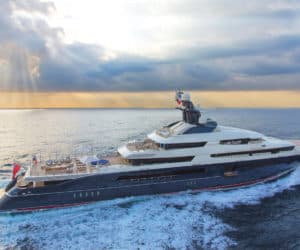 Equanimity is currently in Malaysia and available as a 'sail-away superyacht'