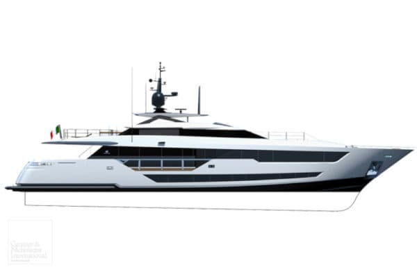 Ferretti Group sold the Custom Line 120' new build in collaboration with Camper & Nicholsons