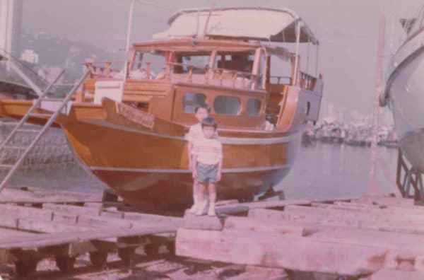 Tommy Ho grew up around the water in Hong Kong
