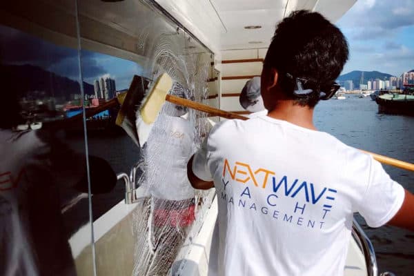 The exterior amounts to roughly a third of the work that needs to be done to maintain a boat