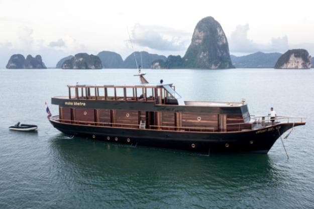 The 90ft Maha Bhetra is one of Yacht Sourcing Thailand’s new Central Agency charter listings