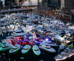 Sydney International Boat Show, Cockle Bay Marina, Darling Harbour