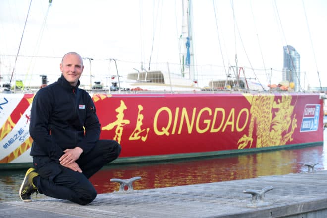 Chris Brooks is the Skipper of the Qingdao entry in the Clipper 2019-20 Race