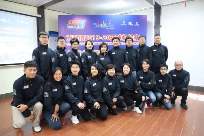 The 18 Zhuhai Ambassador Crew who qualified from a three-day selection process