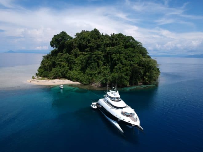 Spirit is equipped to travel to remote areas like Restorf Island off New Britain, not on the itinerary outlined in this article