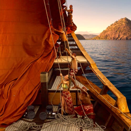 The 40m Si Datu Bua (pictured) and 50m Silolona are a popular charter pairing