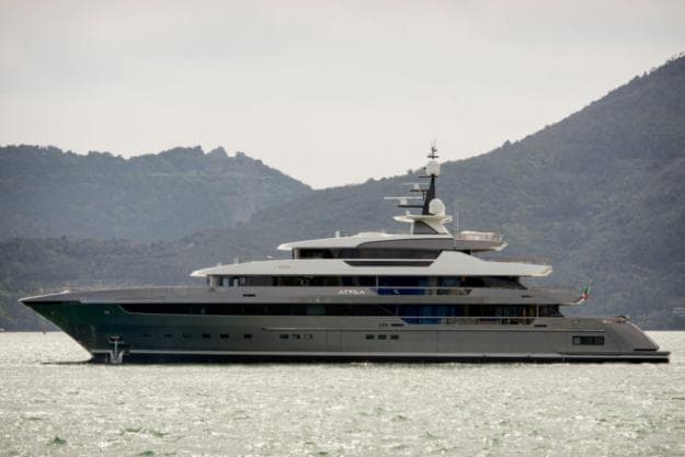 Custom built for an Argentine owner, Sanlorenzo’s 64Steel Attila features an exterior by Officina Italiana and an interior by Francesco Paszkowski