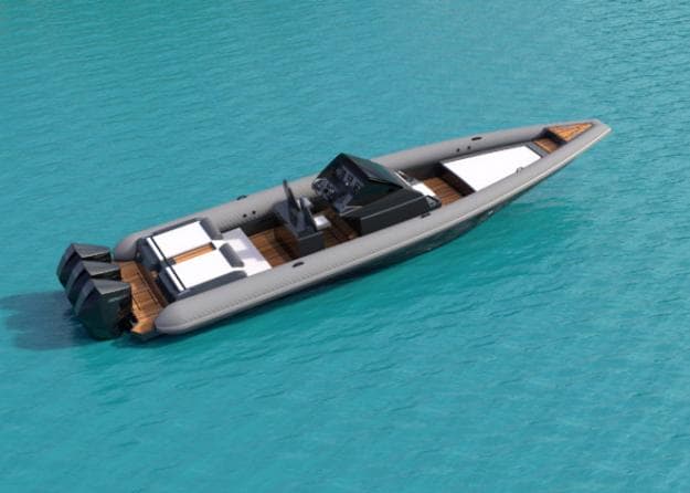 Technohull’s 38 Grand Sport topped 100 knots in pre-production testing and is scheduled for an October launch