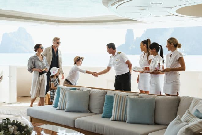 If you charter with a family, ask your broker to ensure that the crew and itinerary are children-friendly