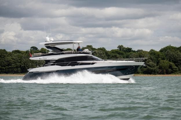 Fairline’s flagship Squadron 68 was completed at the company’s new south-coast facility near Southampton; the second hull will head to Hong Kong