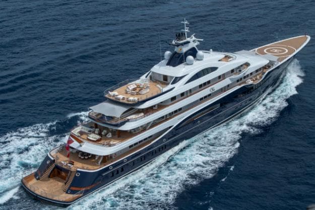 The 111m Tis by Lurssen is set to be the longest-ever yacht to show at Monaco