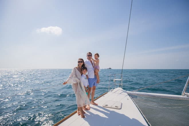 Safety on board is a concern that comes to the mind of parents when heading out on the high seas