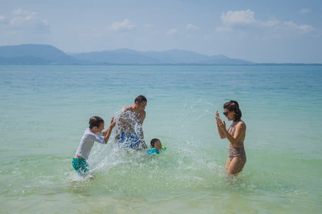 The family that plays together stays together; Photos: Simpson Yacht Charter