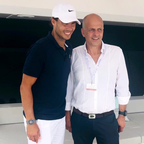Rafa Nadal, with Francis Lapp, is buying an 80 Sunreef Power catamaran