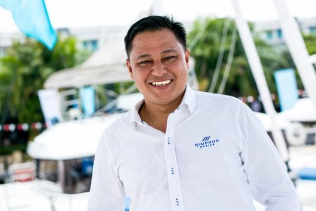 Simon Theseira has been working for Simpson Marine in Malaysia since 1998
