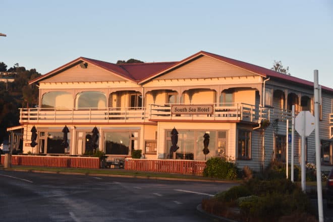 The South Sea Hotel is a Stewart Island icon