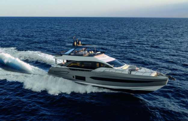 Azimut's 78 Fly was one of the Italian builder's four world premieres