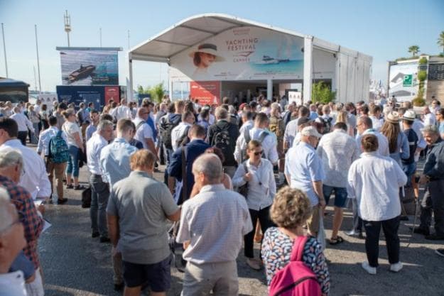 The 42nd Cannes Yachting Festival attracted a record 54,000 visitors, despite the first day being a virtual wash-out due to rain