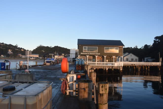 Stewart Island is New Zealand’s third-largest island but only about 400 people live there