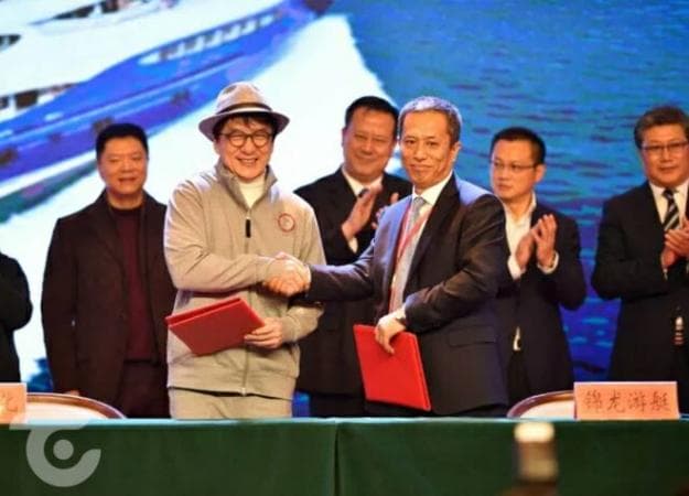 Movie star Jackie Chan signed with Jinlong for a 46m superyacht