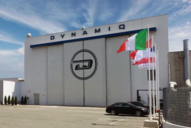 Dynamiq's shipyard is located in Massa in Tuscany