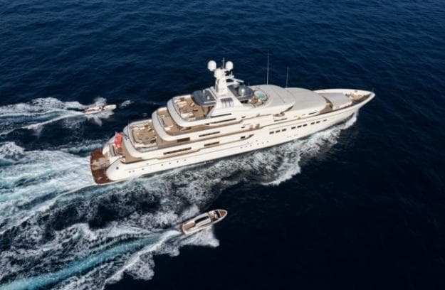 After several seasons cruising the Med and Caribbean, the 82m RoMEA is the latest charter yacht in Asia exclusively available through Imperial; Photos by Jeff Brown and Guillaume Plisson For Imperial