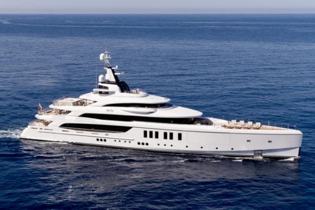 Benetti's 63m Metis debuted at the 2019 Monaco Yacht Show