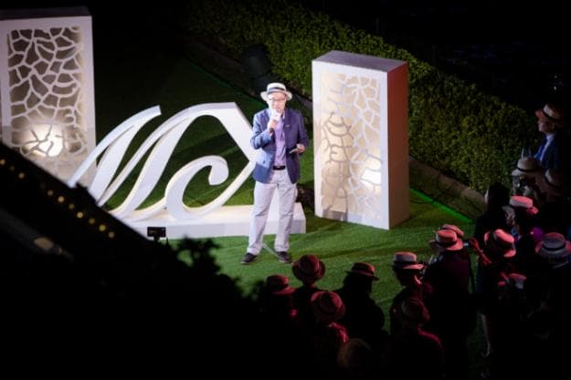 Beneteau Group: Franklin Heng, Chairman of Asia Yachting, at a Monte Carlo Yachts party in Hong Kong