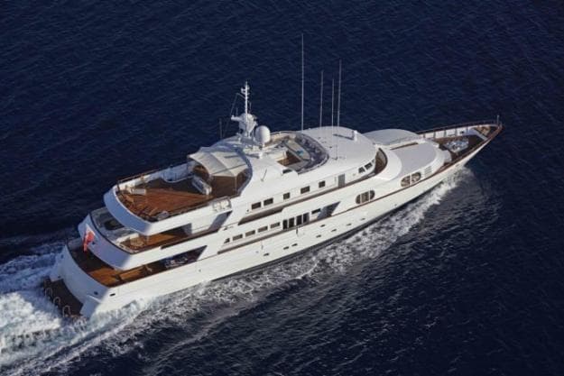 Azul V is a 48.3m motor yacht built by CRN, part of Italy's Ferretti Group