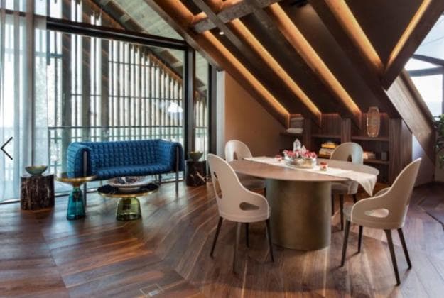 The Chedi's living room