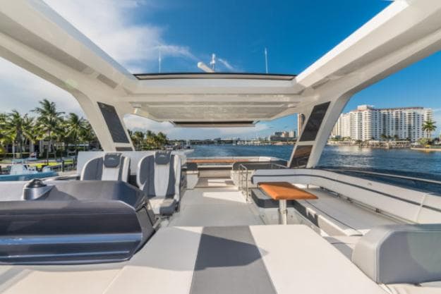 Galeon is represented by Marinemax in the US, now the builder's biggest market