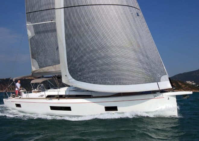 The Beneteau Oceanis 51.1 in Hong Kong for sale by Simpson Marine