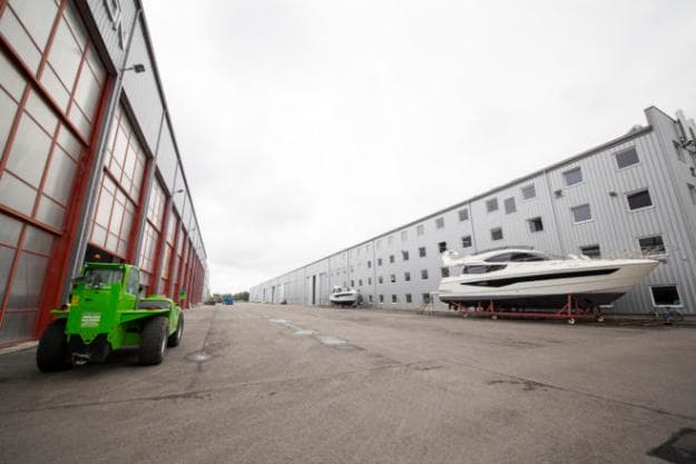 Galeon will develop a winter storage facility and showroom at its larger riverside facility