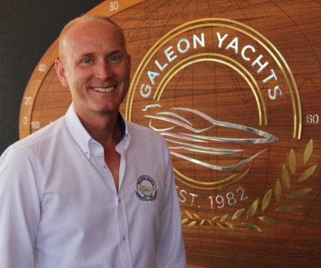 Greg Tuszynski, Managing Director of Galeon Yachts, whose dealers include Asiamarine
