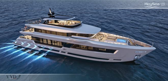Heysea, China’s most prolific superyacht builder, is completing a 139-footer