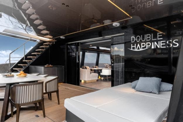 Double Happiness is the first catamaran for the Chinese client, who has owned a monohull; Photos: Katarzyna Seliga-Wróblewska, Marcin Wróblewski / Fotomohito for Sunreef Yachts