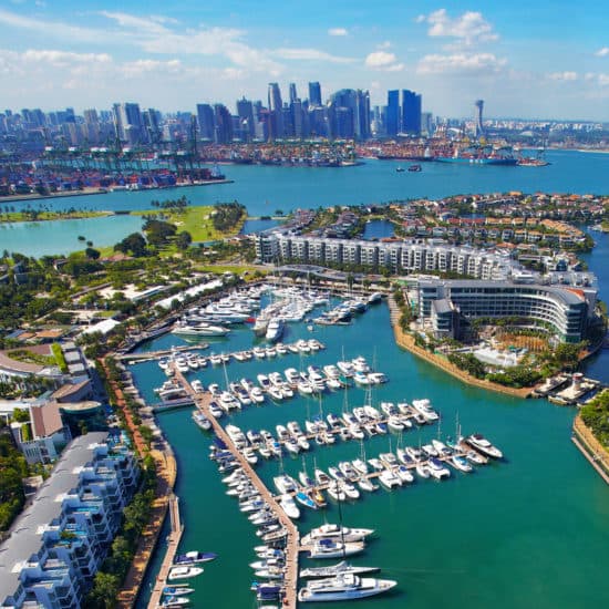 ONE ̊15 Marina Sentosa Cove hosts the annual Singapore Yacht Show