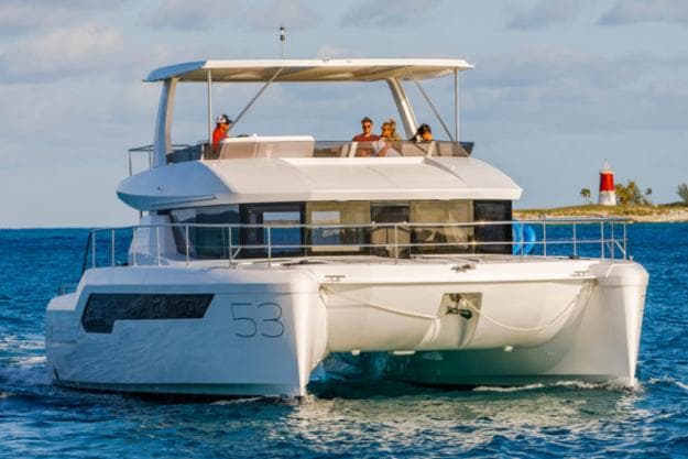 The Leopard 53 PC debuted in Miami and hull three is now in Singapore