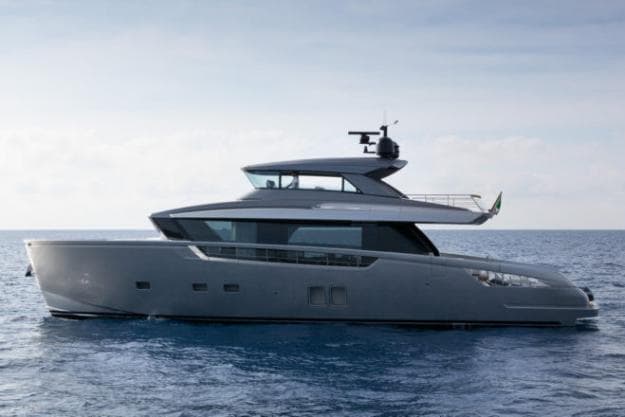 Launched in 2018, the SX76 is Sanlorenzo's smallest model