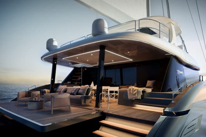 The upcoming Sunreef 70 completes a new range also including the 50, 60 and flagship 80