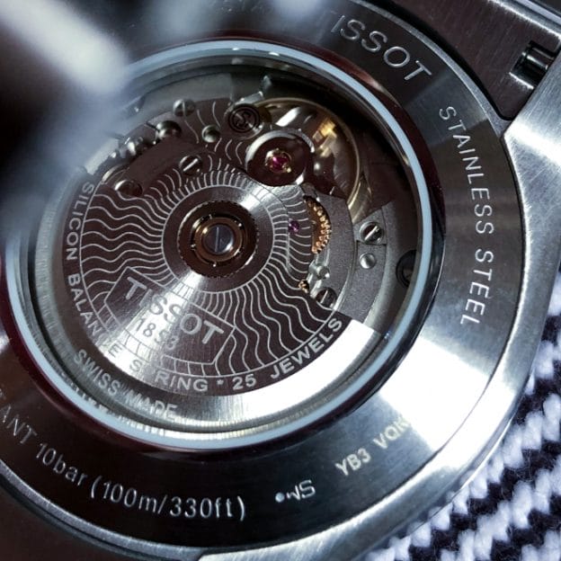 Tissot Gentleman Powermatic 80 Silicium: Green Burst