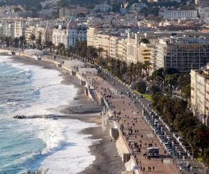 Nice, French City seafront