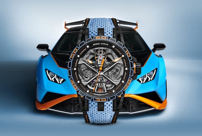 Roger Dubuis Excalibur Huracan STO Carbon