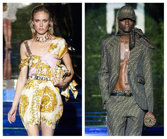 Fendace: A Marriage of Fendi and Versace - LUXUO