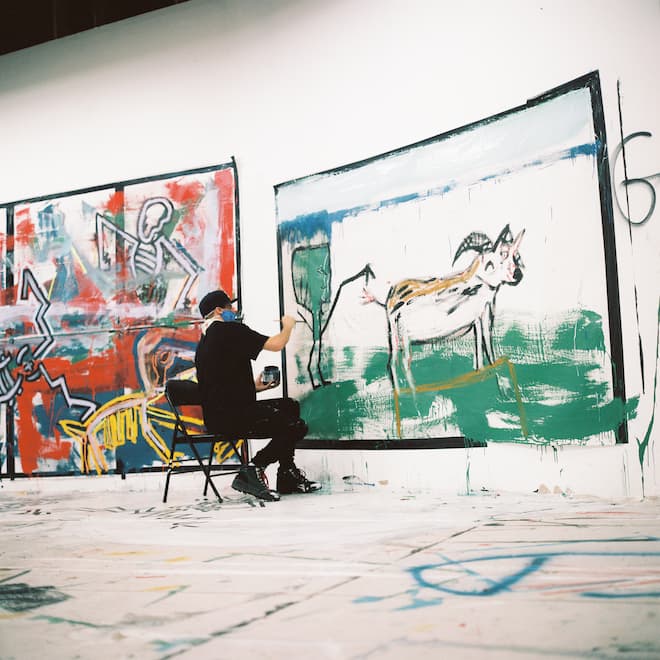 Danny Minnick painting