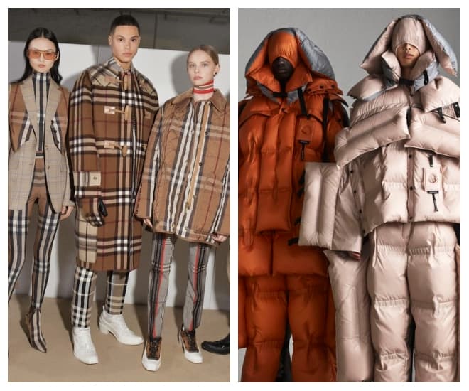 moncler and burberry