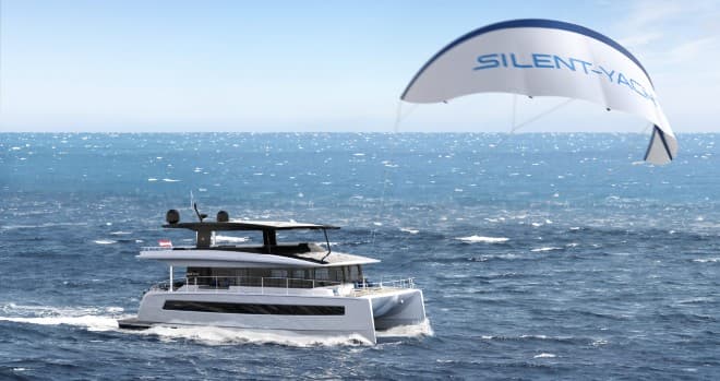 silent yacht 60 kite