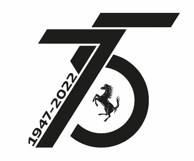 ferrari 75 anniversary logo